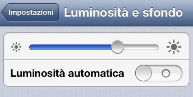 regolareluminositaiphoneipad
