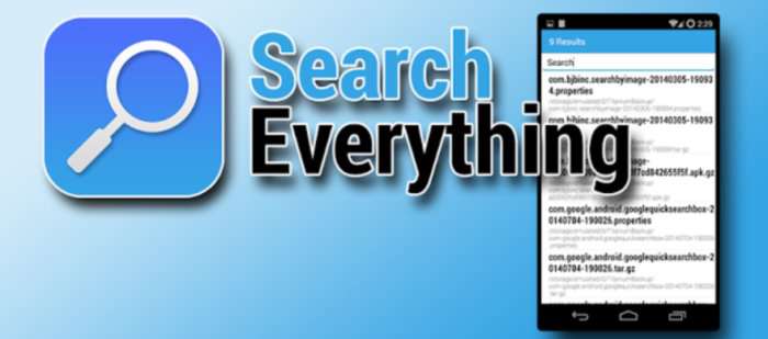 Everything Windows Search Program
