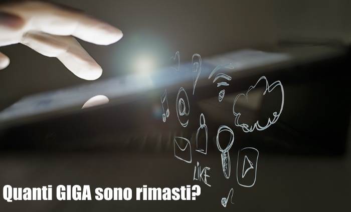 Come sapere i GIGA rimasti del gestore WIND, Vodafone, 3 e TIM Come sapere i GIGA rimasti del gestore WIND, Vodafone, 3 e TIM