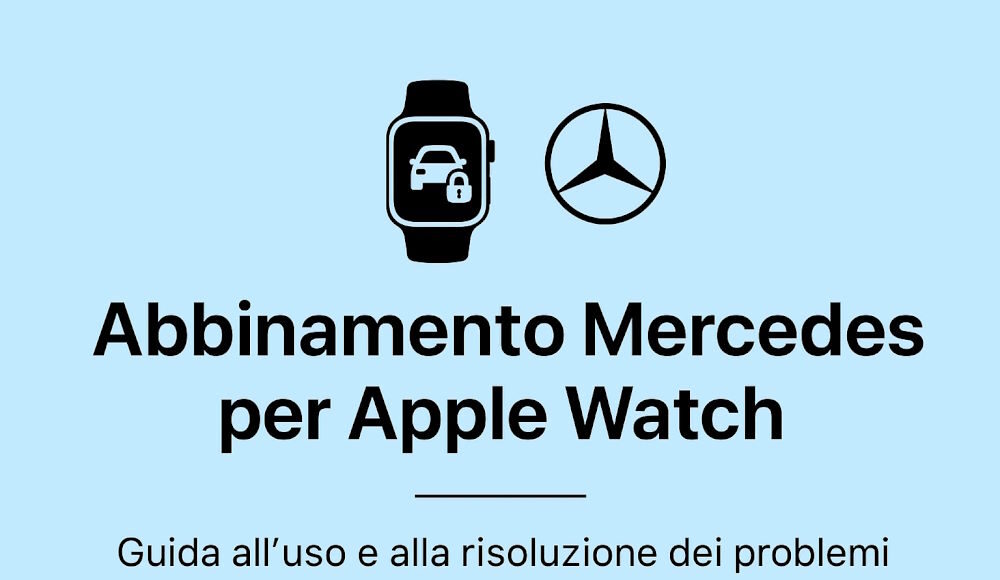come connettere apple watch mercedes