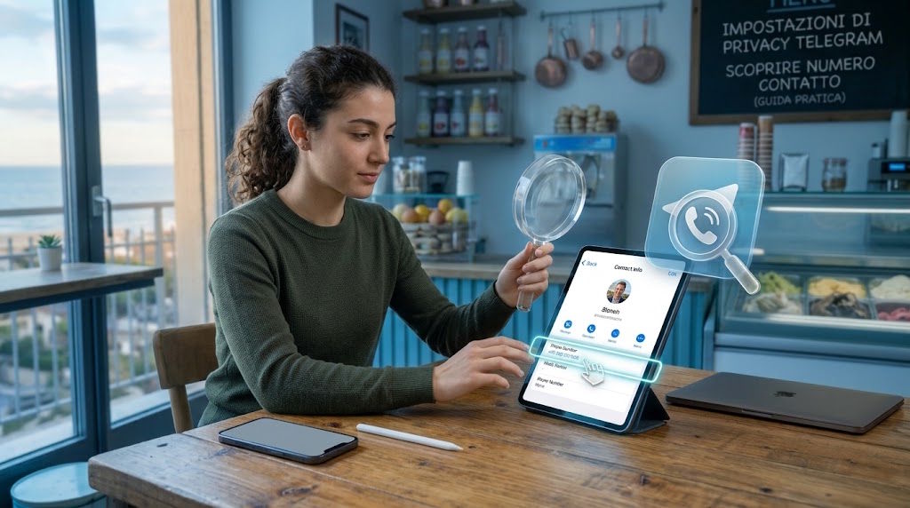 come scoprire numero telefono telegram