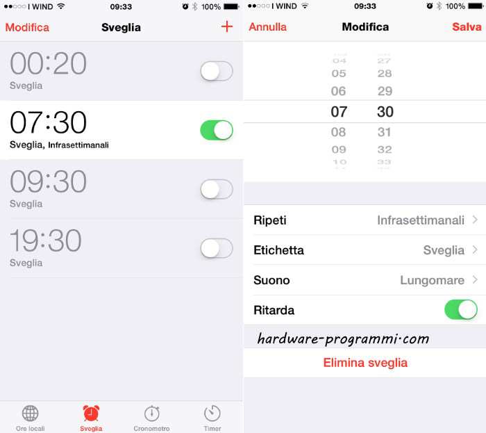 Come impostare sveglia su iPhone, Funziona anche da Spento?