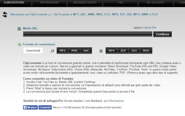 clipconvert youtube