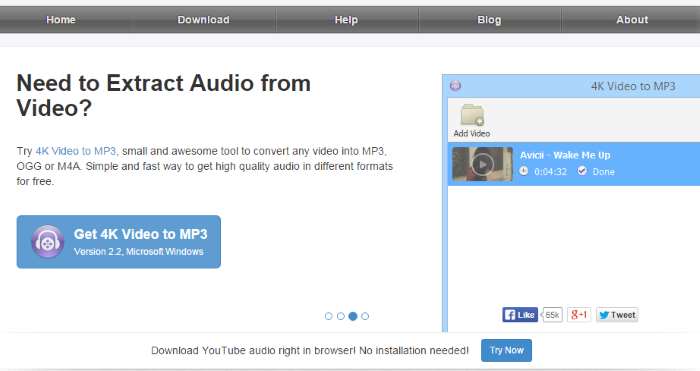 scaricare musica da youtube
