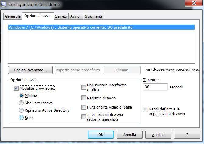 Come avviare PC in modalità provvisoria di Windows 10 8 7 Vista XP
