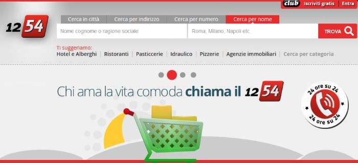 1254 ricerca persona