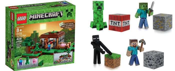 giocattoli di minecraft