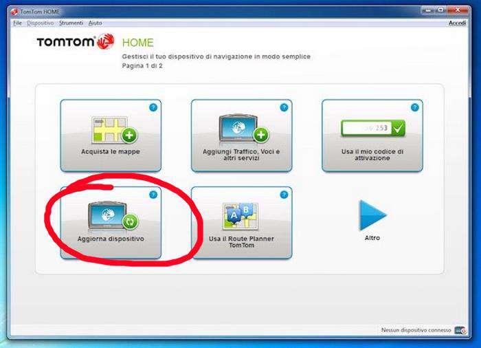 aggiornamenti tomtom gratis da