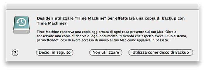 time machine backup