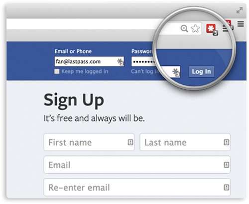 salvare password login automatico