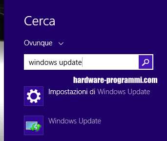 windows update disattivare