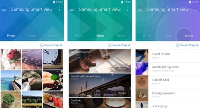 Come vedere foto video su Samsung Smart TV da smartphone tablet