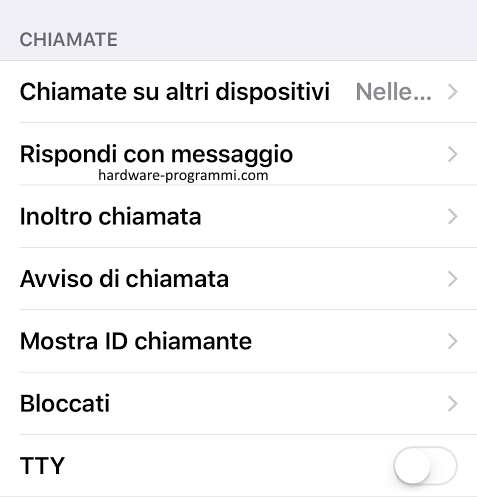 risposta automatica sms telefonate