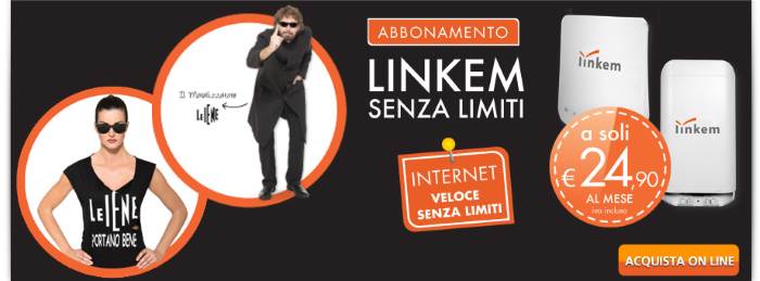 adsl senza rete fissa