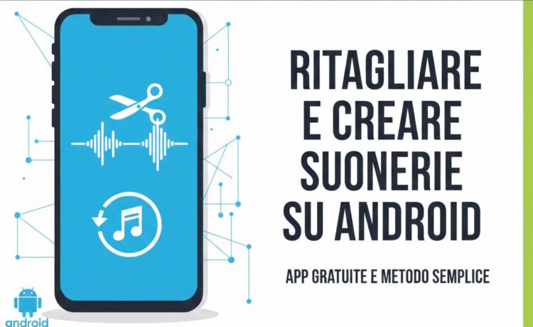 come ritagliare suonerie android