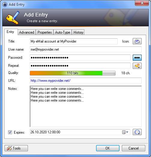 sicurezza password
