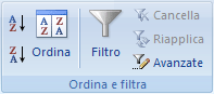 filtro dati excel