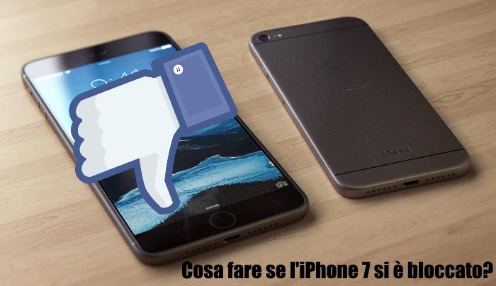 Procedura standard per riavviare l’iPhone 7