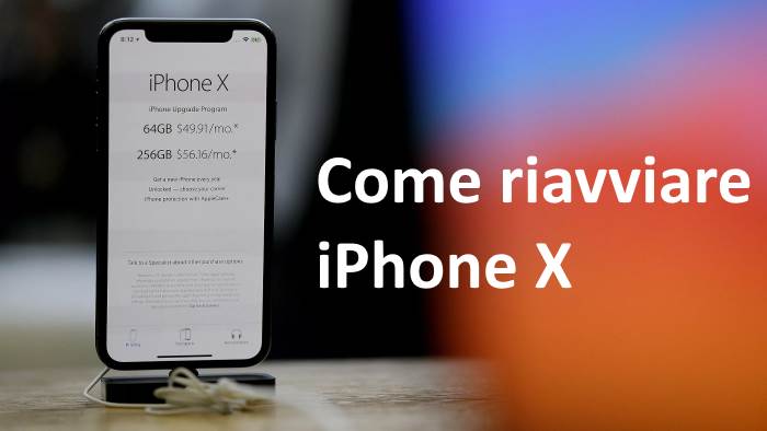 Guida. Come riavviare iPhone X – 10 – (hard-reset)