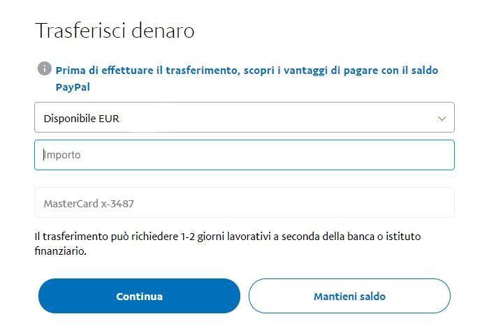 Come Trasferire Soldi Da Postepay A Paypal