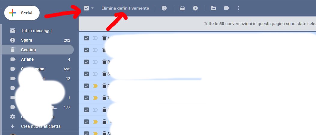 recuperare spazio gmail google drive