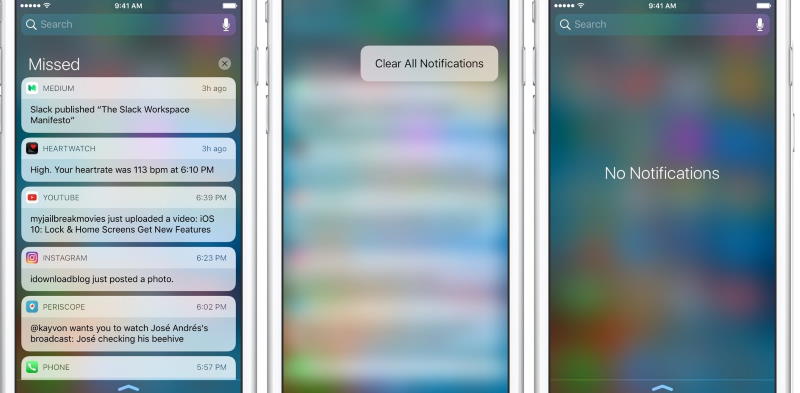 Come recuperare vedere Notifiche cancellate su iPhone