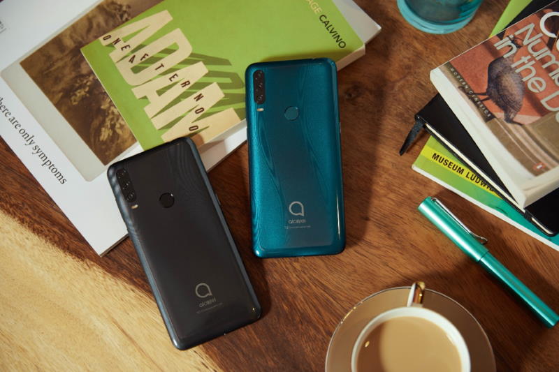 Cadorabo Custodia per Alcatel 1S 2019 Book Cover (Alcatel 1S (2019