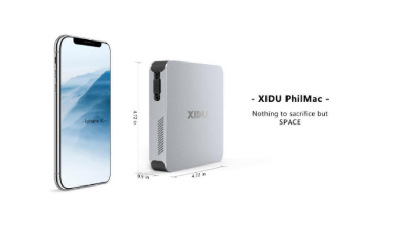 dimensioni xidu philmac mini