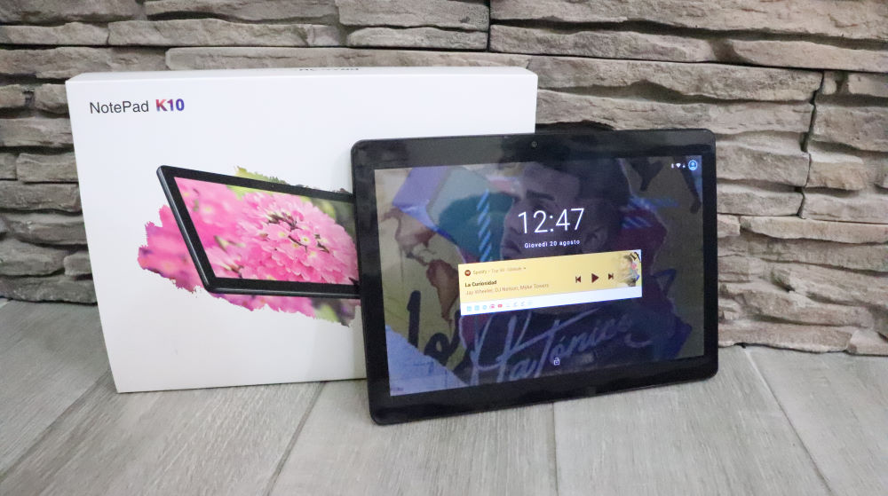Dragon Touch Notepad K10 Tablet Android economico recensione Opinioni