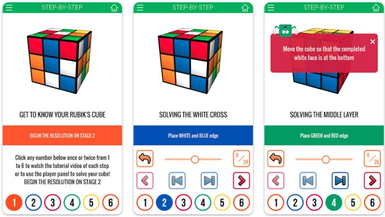 Applicazioni per risolvere il cubo di Rubi Soluzioni da smartphone