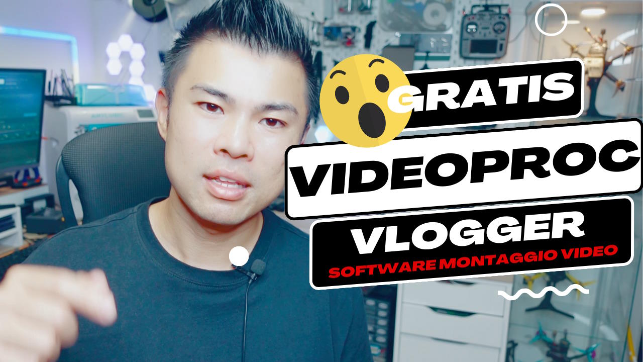 VideoProc Vlogger Miglior software gratis per Montaggio Video