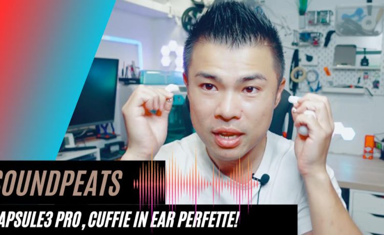 cuffie in ear soundpets capsule pro