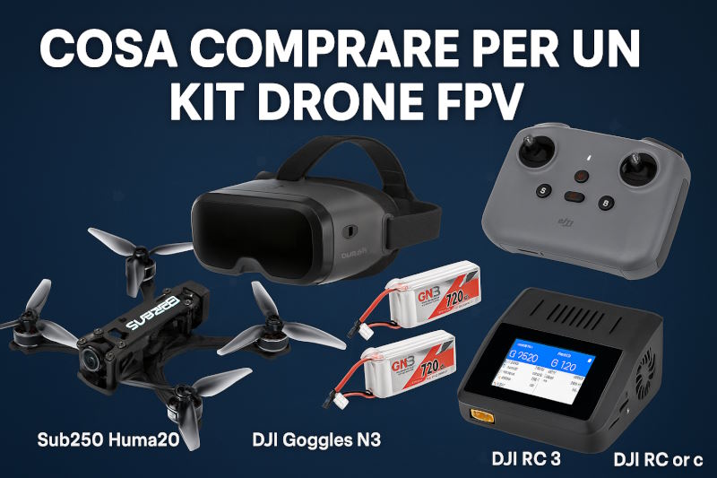 cosa comprare per volare in fpv