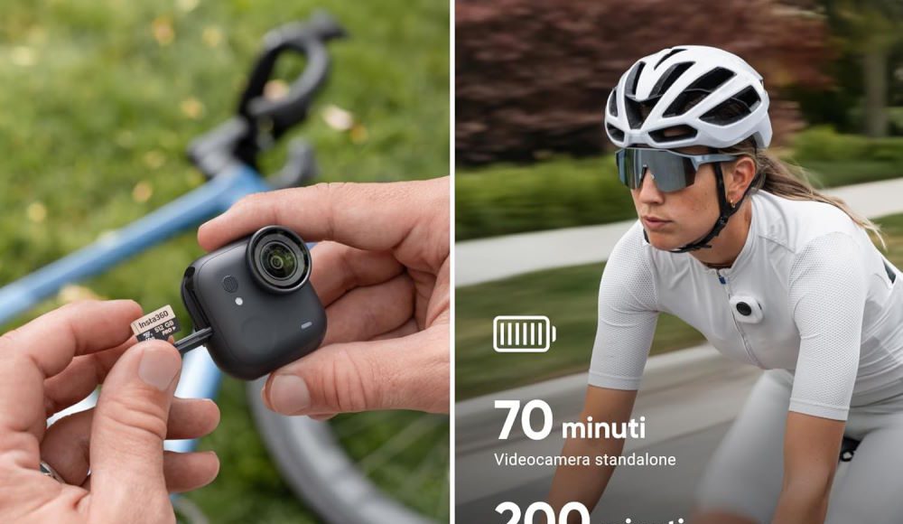 action cam piccola e leggera