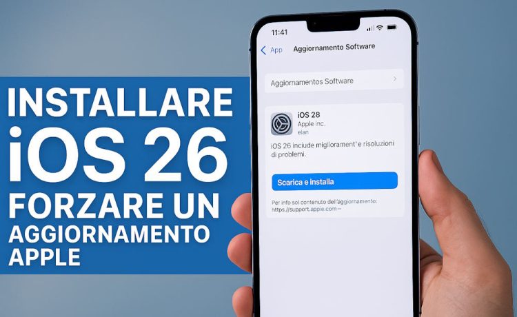 come installare iOS26 e altri aggiornamenti futuri