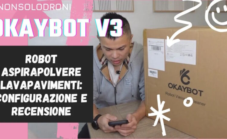 okaybot v3 robot lavapavimenti aspira