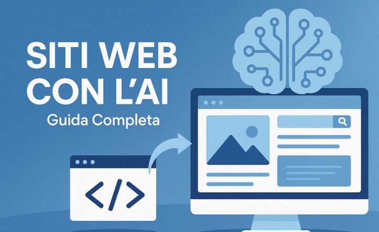 come creare sito con ai
