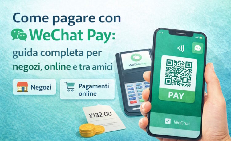 come pagare con wechat