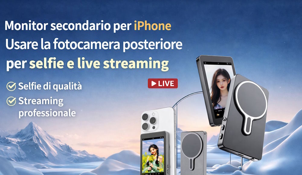 monitor per iphone