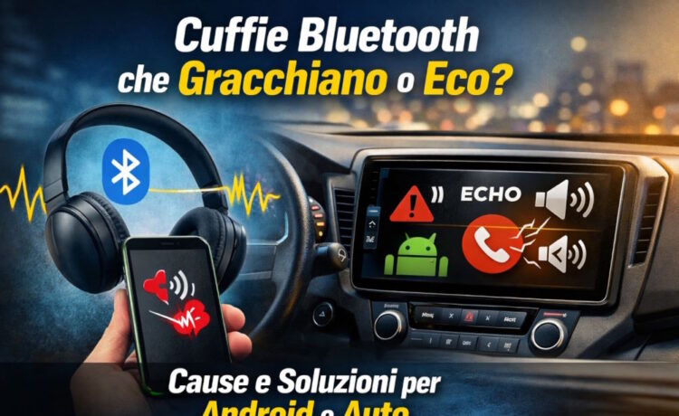 problemi audio cuffie