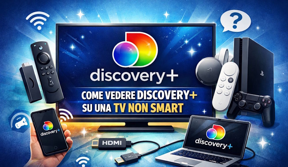 COME VEDERE DISCOVERY