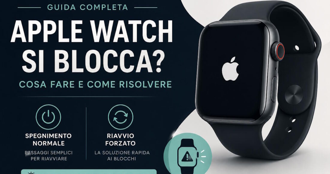 apple watch come forzare riavvio