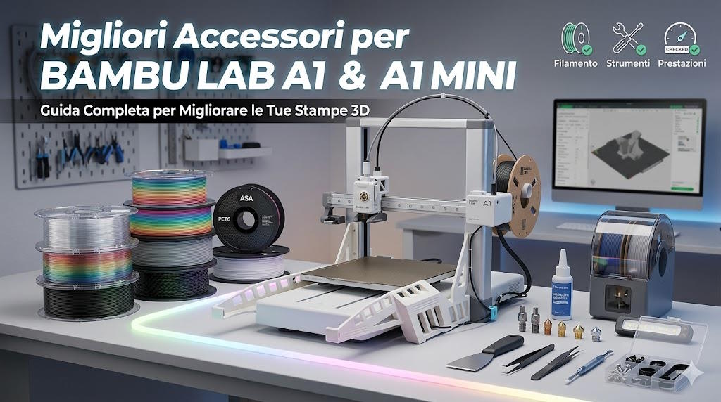 migliori accessori bambulab a1