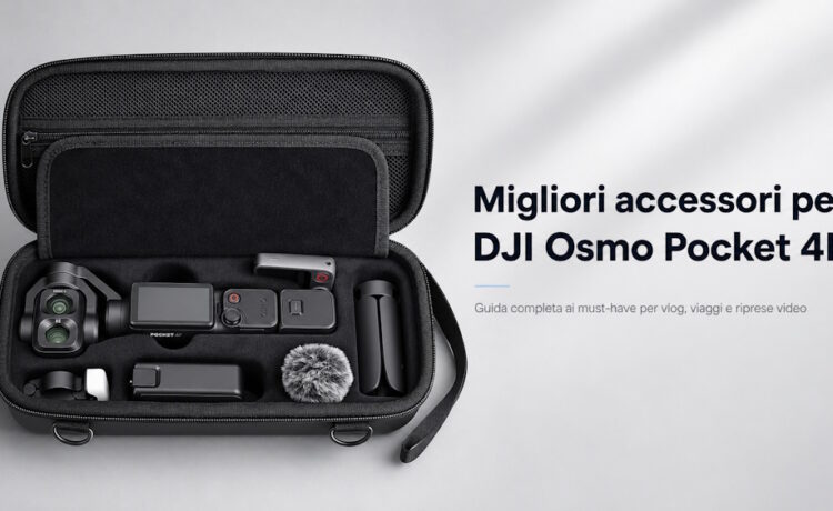 migliori accessori dji osmo pocket 4p