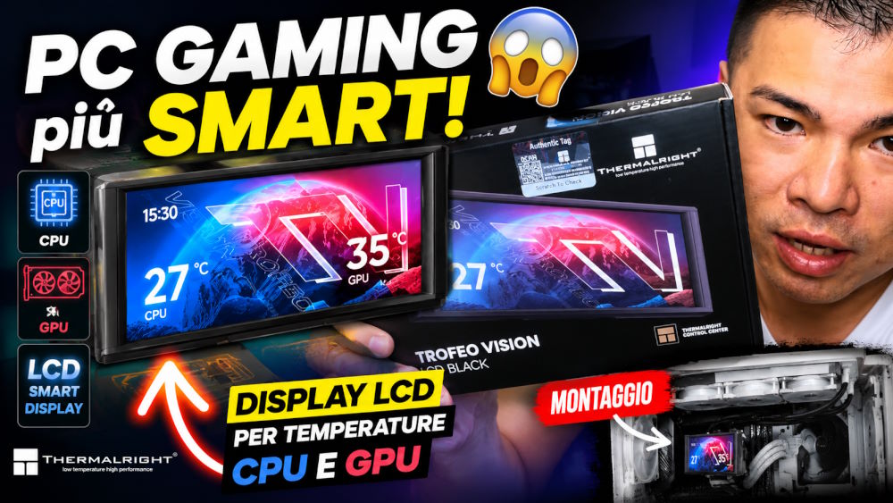 schermo pc monitoraggio cpu gpu