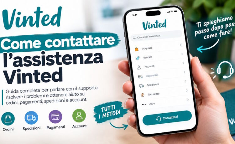 come contattare assistenza vinted