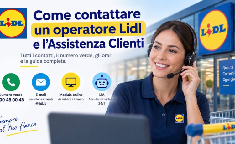 come contattare operatore lidl