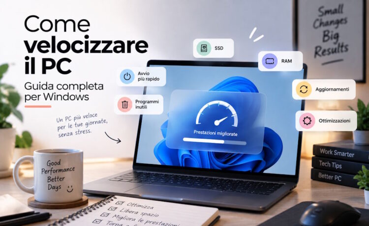 come velocizzare pc