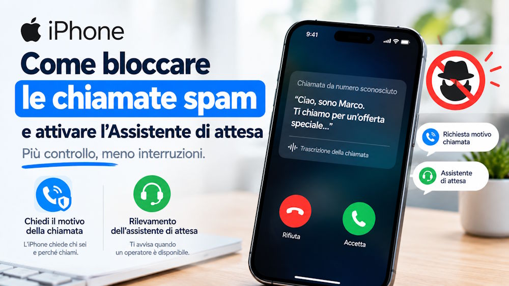 come bloccare chiamate spam
